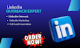 b2b linkedin outreach expert, connect, followup, and reply