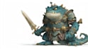 draw concept art for characters, dragons and monsters