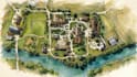 professionally draw map illustration or site plan