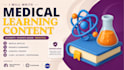 create medical elearning content and training materials