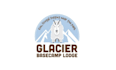design high quality glacier base camp lodge logo