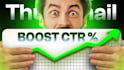 design the best youtube thumbnail
