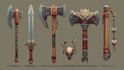 design your fantasy and dnd weapons