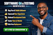 do beta testing and manual testing for mobile app, game, website