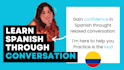 help you practice spanish through natural conversation