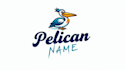 design outstanding pelican bird logo