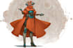 make fabulous sci fi concept character illustration