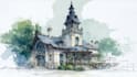 do exterior interior architectural sketches