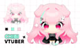 design super cute chibi, vtuber chibi or pngtuber chibi