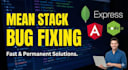 bugs in your mean stack, angular, nodejs, and mongodb app