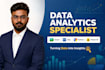 do data analysis using excel, sql, python, and power bi dashboards