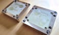 create mold design with plastic injection simulation