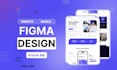do figma design, figma landing page, saas website, figma website design