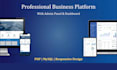 build a professional website with PHP, mysql and admin panel