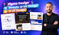 figma design, website design, website ui ux design, ui ux design