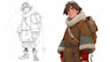 make 2d character design and character
