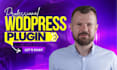 build develop and design custom wordpress woocommerce plugin, wordpress theme