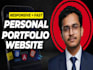 design a modern responsive portfolio website with dark mode