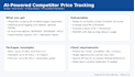 build an ai powered competitor price tracker with pricing recommendations
