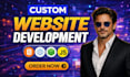 develop a modern responsive website with SEO friendly design