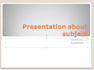 make powerpoints for presentations