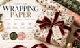 design custom wrapping papers and seamless pattern