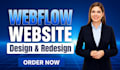 design, redesign webflow website, figma to framer or webflow, framer webs