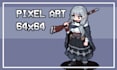create 64x64 pixel art characters