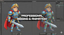 rig and animate 2d characters using spine pro, dragonbones, moho, spine