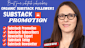 do substack setup and promotion to boost substack newsletter subscribers
