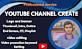 create, setup and SEO professional you tube channel