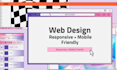 create a clean modern and mobile friendly website