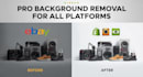 remove background from images in 1 hour