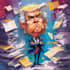 make a political cartoon art