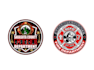 design modern fire fighter logo