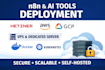 setup n8n, ai tools on hetzner, AWS, gcp servers