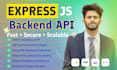 build a secure expressjs rest API with mongodb, jwt auth and cloudinary