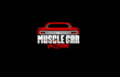 design muscle car event race logo