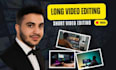 repurpose content and edit your long video content, talking head video, podcast