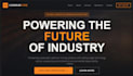 create a clean  mineral mining based frontend website