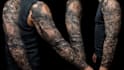 draw a full sleeve tattoo design unique modern