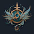 design logo designer anime, fantasy