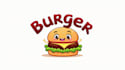 make an amazing burger food logo