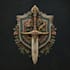 create a medieval, fantasy, rpg gaming logo