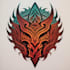 create polynesian full sleeve tribal tattoo layout