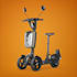 create a realistic 3d electric scooter render for a product showcase
