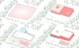 architectural conceptual diagram, property map analysis, urbanism land planning