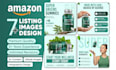 design amazon listing images, product infographics, image editing
