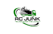 create junk removal, hauling and service logo design