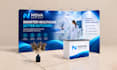 create high quality trade show booth and backdrop design with print files large